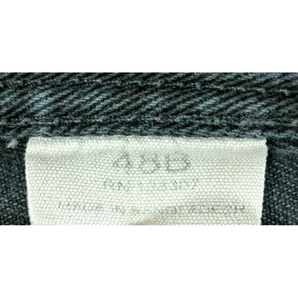 Sean John Mens Black Denim Jeans 48x28 Baggy Hip Hop Y2K Wide Straight Leg - Picture 14 of 16